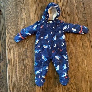 Baby Boden Snowsuit 6-12months